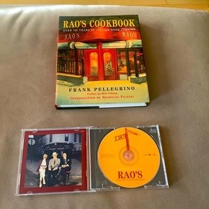 Rao’s cookbook and cd